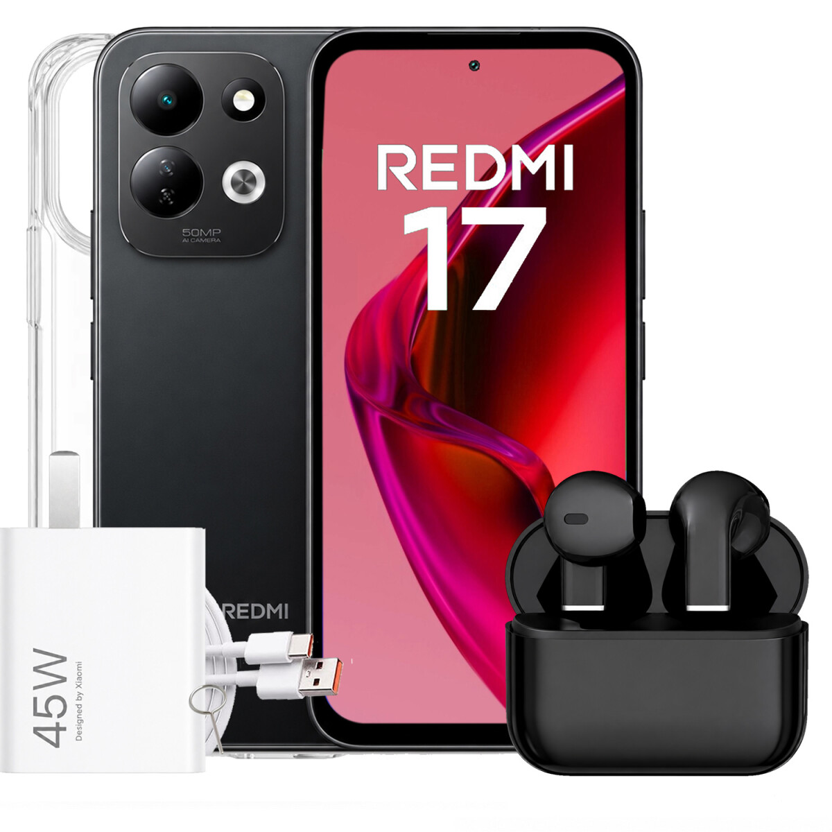 Xiaomi Redmi 17 8 (4+4)gb Ram 128gb 4g + Regalo - NEGRO 