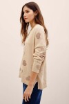 SWEATER HOTFIX HEARTS Crudo