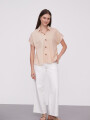 Camisa Taif Beige