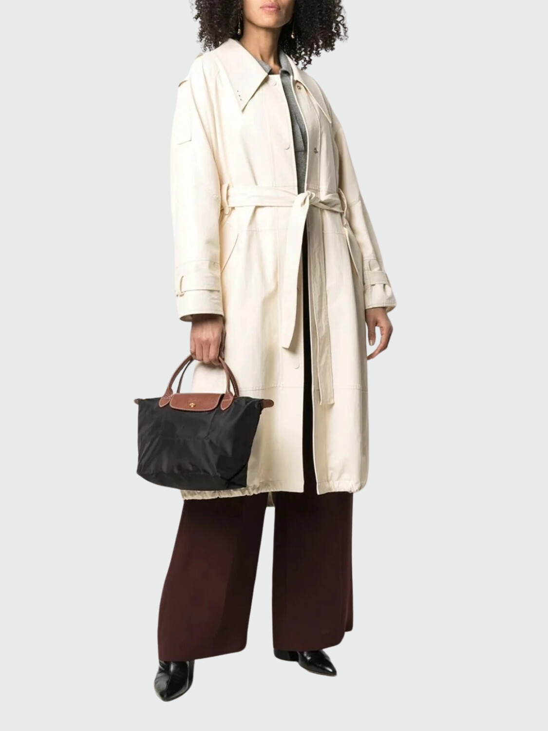 Longchamp - Le Pliage Original Bolso con Asa Superior S 0