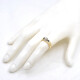 Anillo En Oro 18K Con Brillante Central Y 2 Zafiros Anillo En Oro 18K Con Brillante Central Y 2 Zafiros