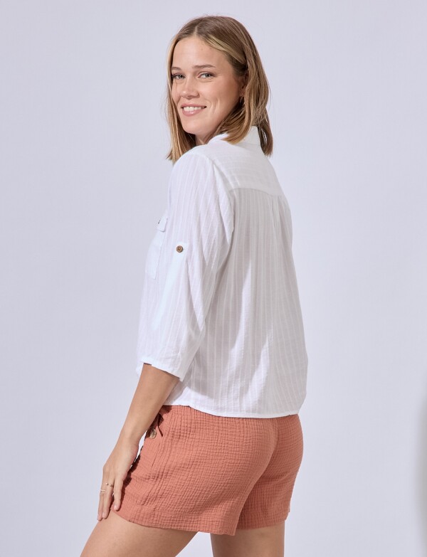 Blusa Algodon BLANCO