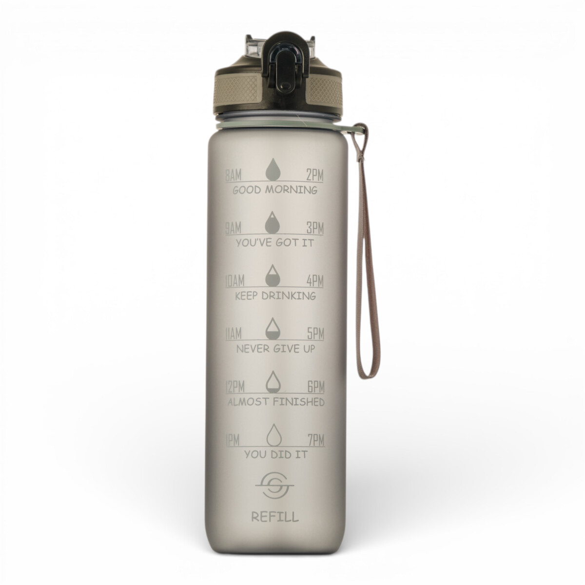 Botella De Agua Tritan Premium Libre Bpa Irrompible 1L 