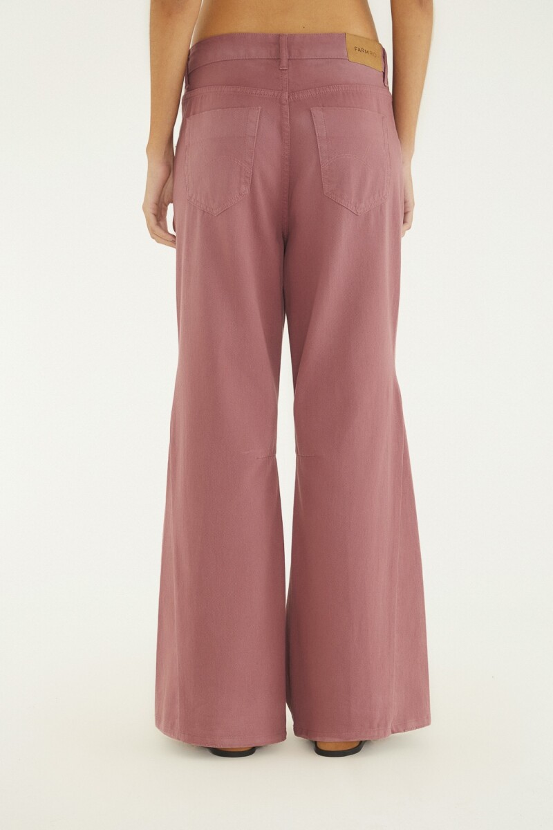 PANTALON DENIM Bordo
