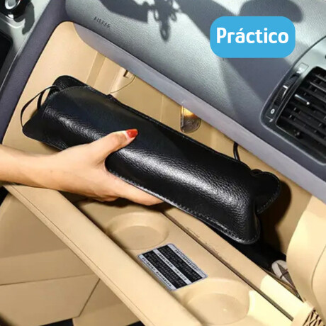 Parasol Para Auto con Funda Tipo Paraguas Con Filtro UV Negro