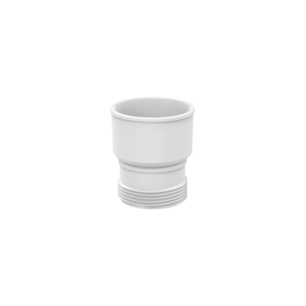 Adaptador de sifón blanco 1.1/2" x 50mm Adaptador De Sifón Blanco 1.1/2" X 50mm