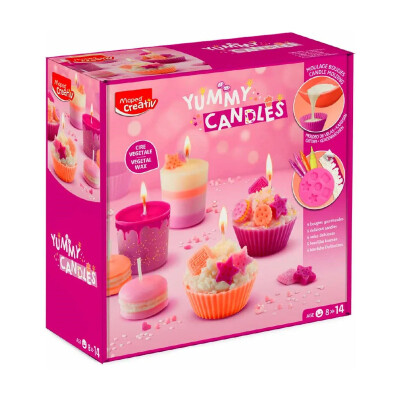 Set de Velas Yummy Candles Maped Creativ Set de Velas Yummy Candles Maped Creativ