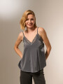 Musculosa Ispeire Gris Oscuro