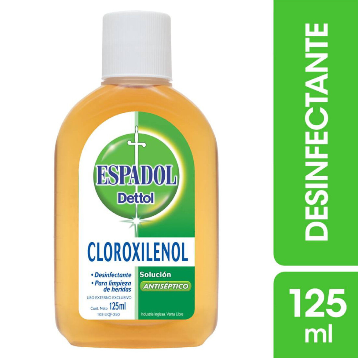 Espadol Dettol Antiséptico 125ml 