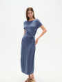 Vestido Pascul Azul Piedra