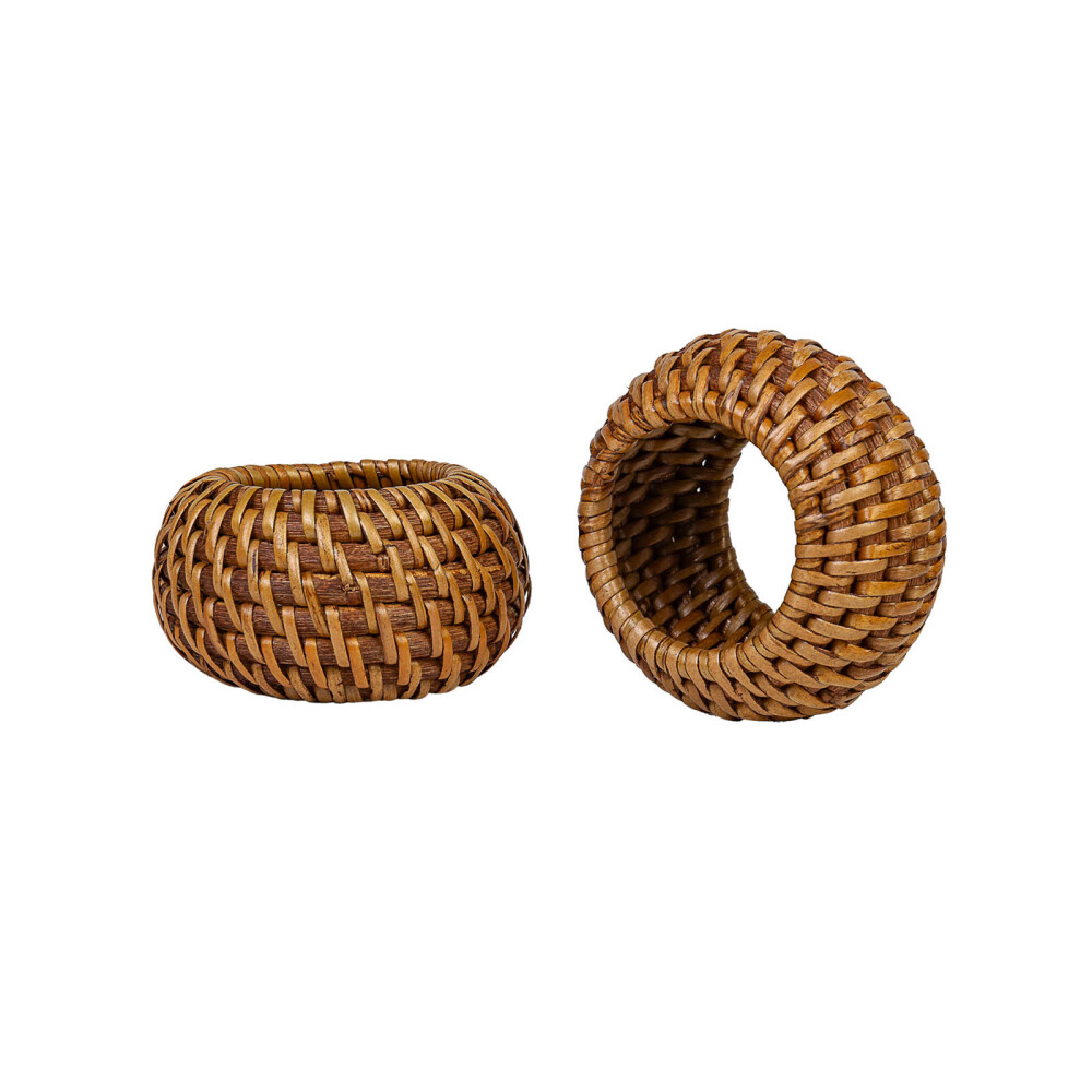 ANILLO P/SERVILLETAS MARRÓN RATTÁN NRRT 1805