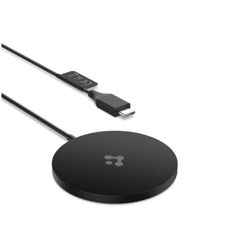 Spigen cargador inalambrico USB-C MagSafe Black Spigen cargador inalambrico USB-C MagSafe Black