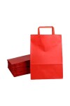 Pack x 50 - bolsa lisa 22x10x30 cm. ROJO