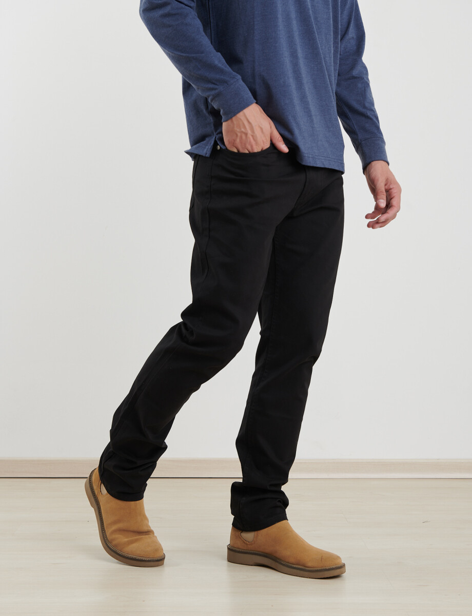 080421 PANTALÓN 5 BOLSILLOS HARRY Negro