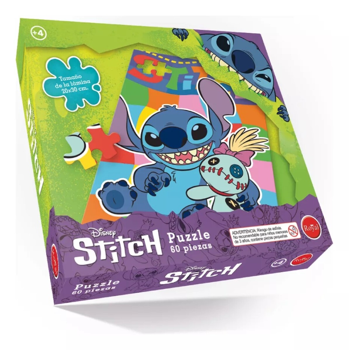 Puzzle Rompecabezas Royal Stitch 60 Piezas 