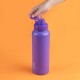 Botella acero unicolor 1.4L violeta