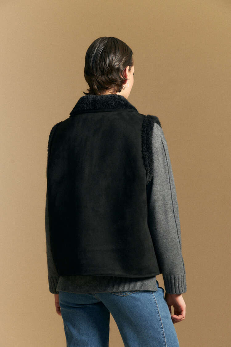 CHALECO MELVINE Negro