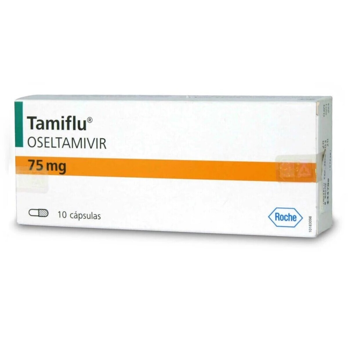TAMIFLU 75 MG 10 CAP - OSELTAMIVIR ANTIVIRAL ROCHE 