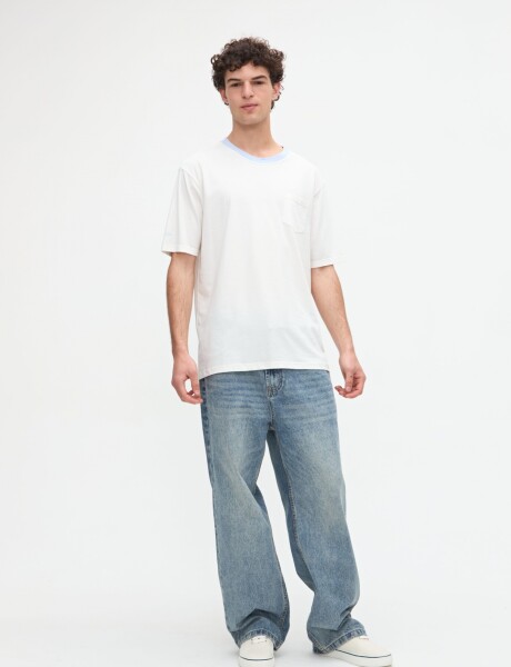 Remera Jay Off white