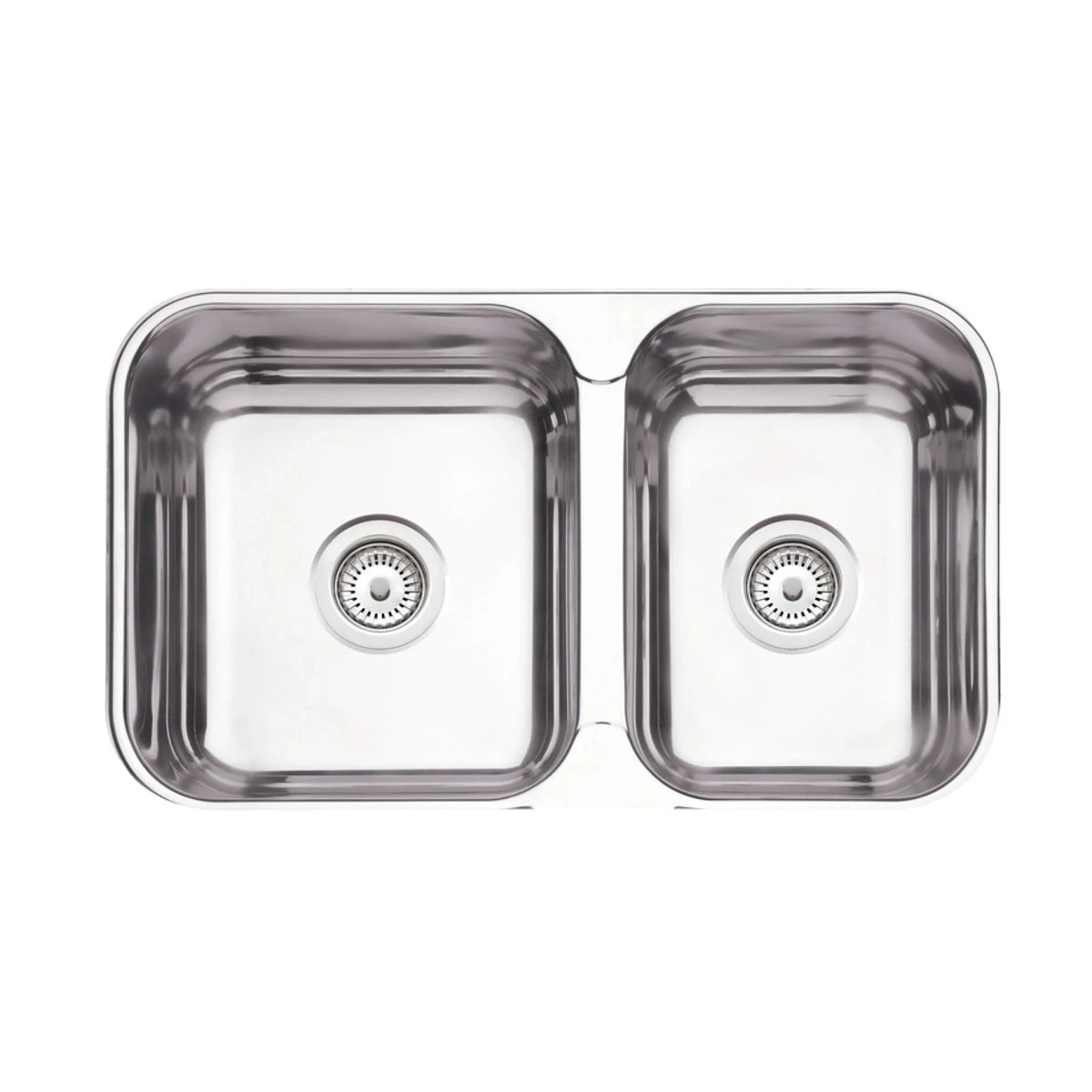 Pileta Y Media De Cocina Brillo 69X40X15 