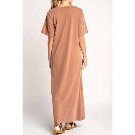 Vestido Maxi Tajo Vison