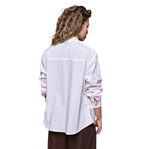 CAMISA IVANKA XS-XXL BLANCO