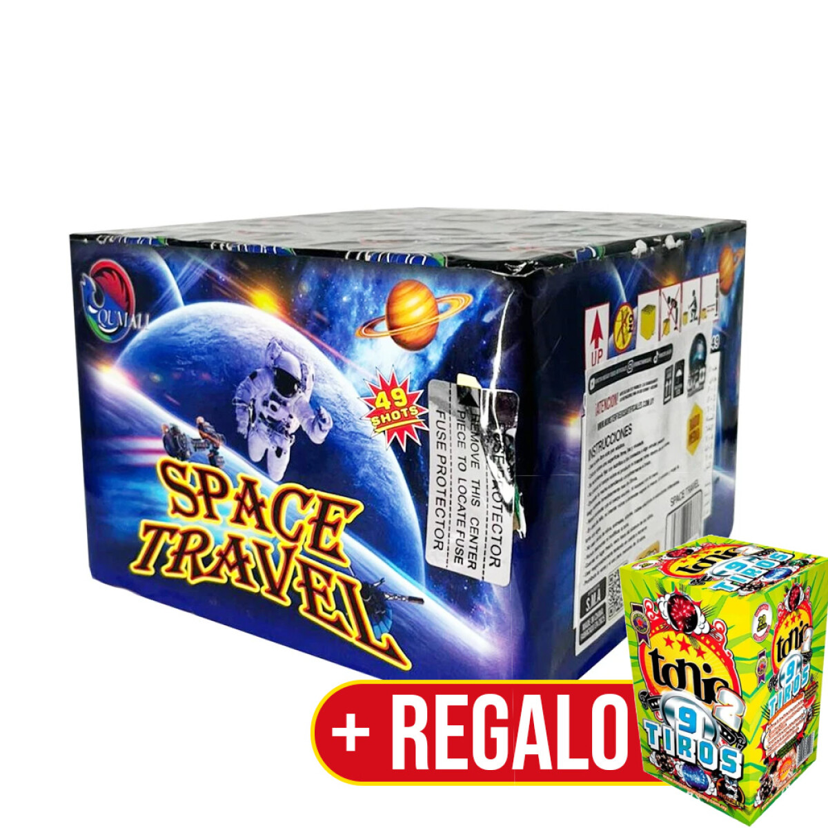 TORTA UFO 05 SPACE TRAVEL 49T + REGALO TONIC 02 / 9 TIROS 
