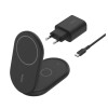 Cargador Inalambrico Belkin 2-1 Foldable 15W MagSafe Qi2 WIZ028VFBK Cargador Inalambrico Belkin 2-1 Foldable 15W MagSafe Qi2 WIZ028VFBK