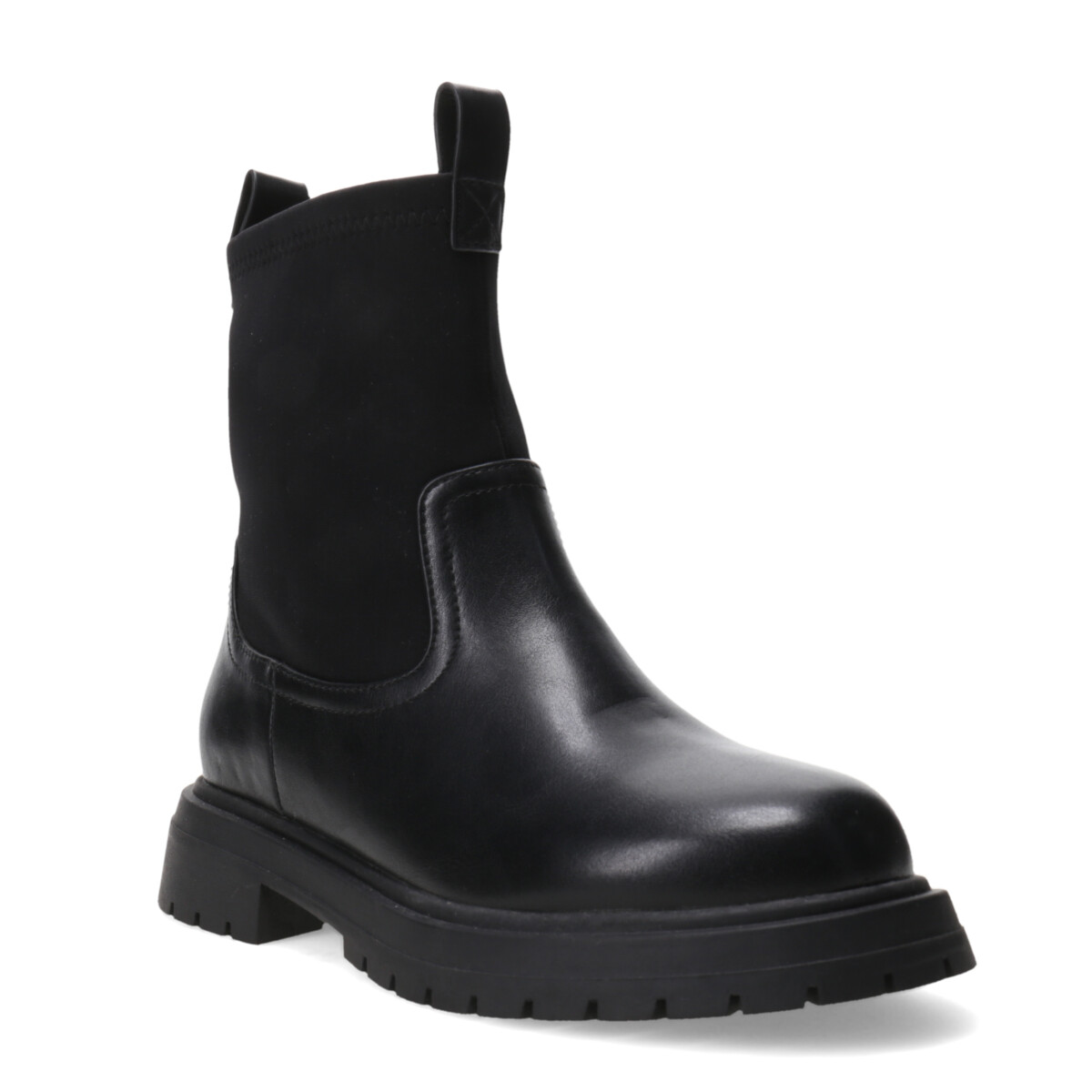 Bota SITKA con simil cuero elastizado MINI MissCarol - Black 