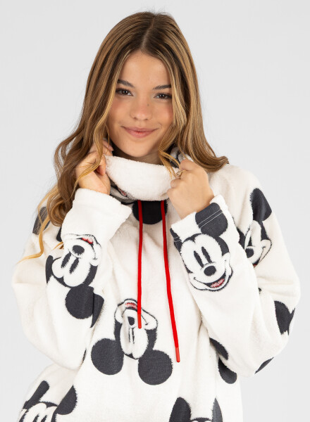 Sweater sherpa mickey Marfil