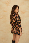 VESTIDO VALENTINA MINI SEPIA BLOOM VESTIDO VALENTINA MINI SEPIA BLOOM