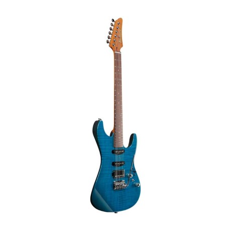 Guitarra Electrica Ibanez Mmn1-tab Martin Miller Signature Transparent Aqua Blue C/estuche Guitarra Electrica Ibanez Mmn1-tab Martin Miller Signature Transparent Aqua Blue C/estuche