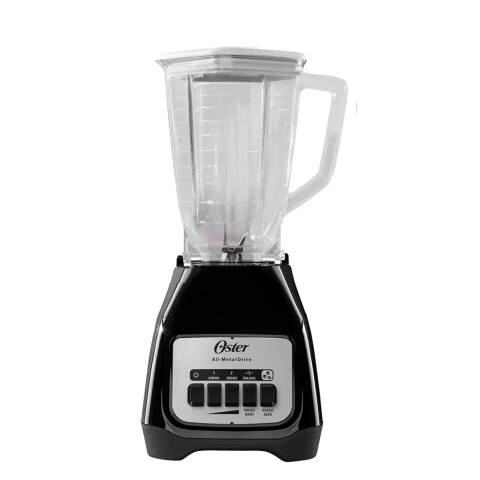 Licuadora Oster 1.5 litros Jarra de Vidrio Negro