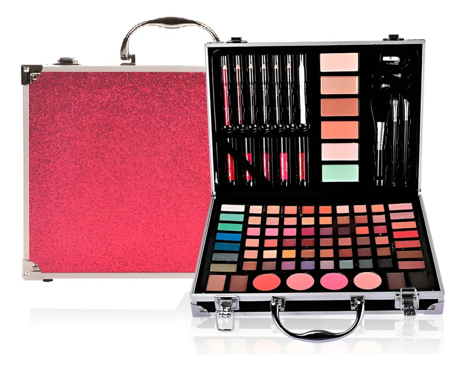 Petaca Maleta De Maquillaje Missyoung 94 Pzas - Rosa 