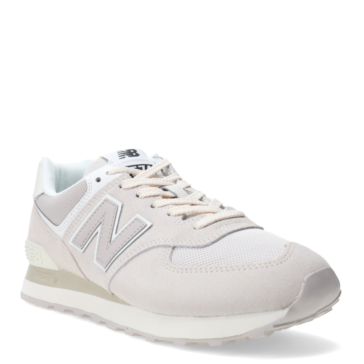 Championes de Mujer New Balance 574 - Natural - Gris - Blanco 