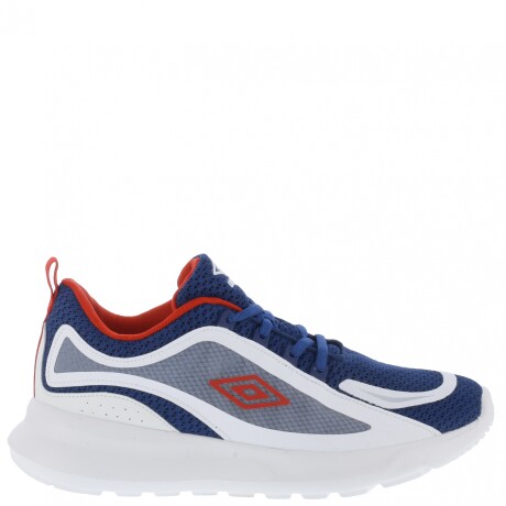 Championes de Hombre Umbro Champ Adulto Azul Marino - Blanco - Rojo