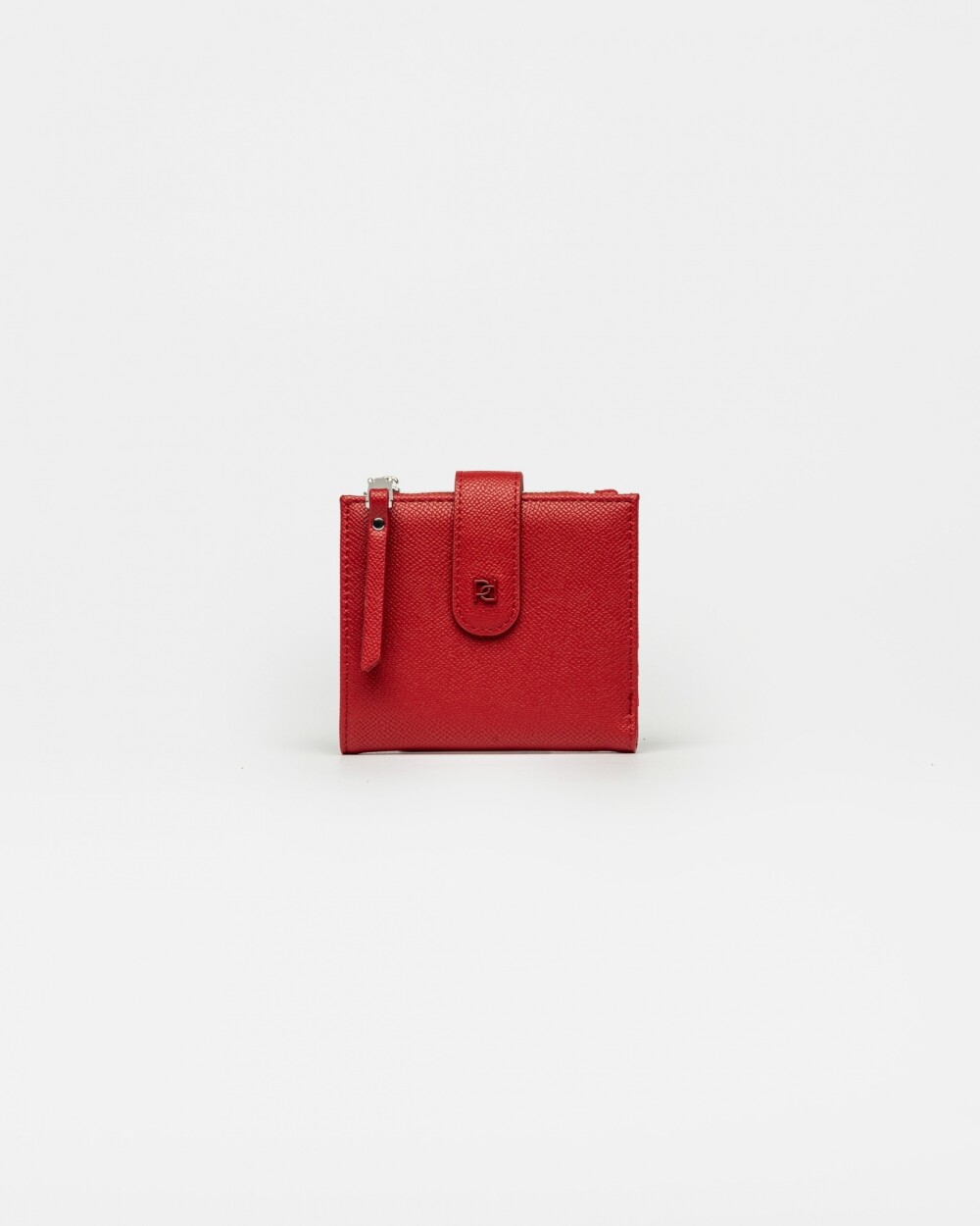 Billetera Rio en efecto cuero Rojo