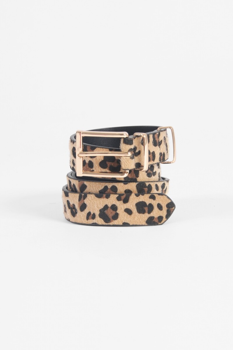 Cinturón animal print animal print