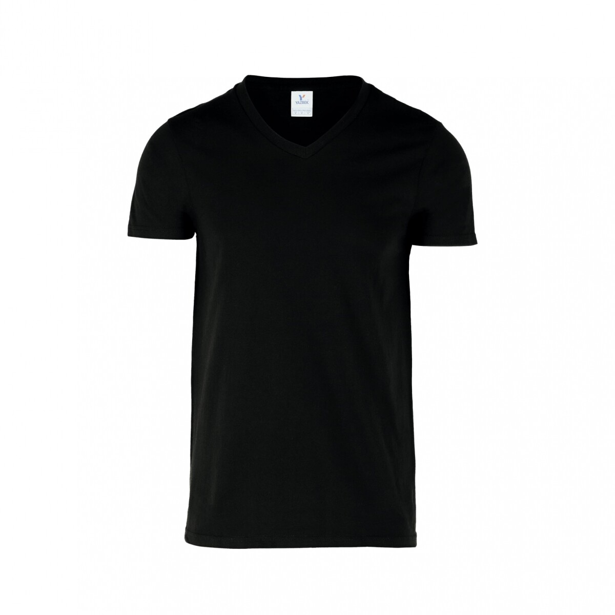 Camiseta escote en v - Negro 