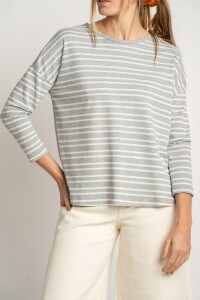 Sweater Gris Melange