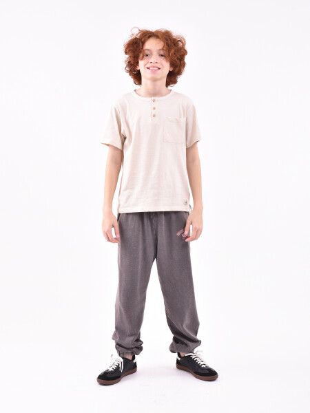 PANTALON LUCA GRIS OSCURO