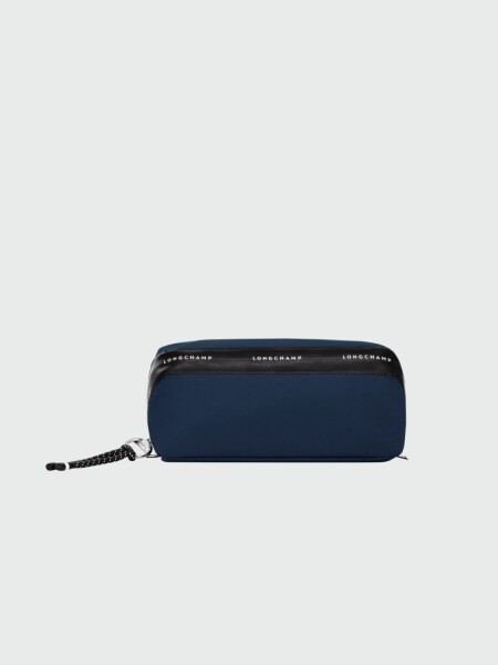 Longchamp- Neceser de lona reciclada, Le pliage Energy Azul