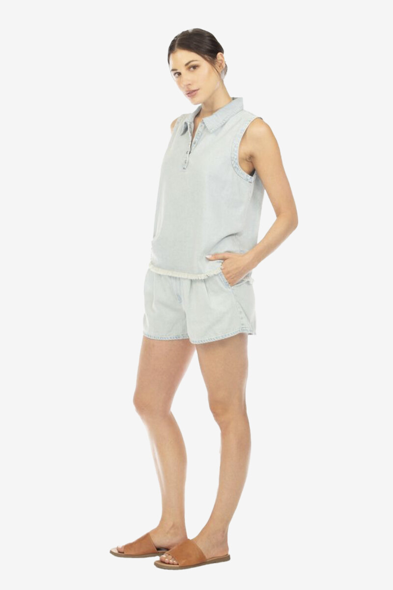 POLO DENIM Azul