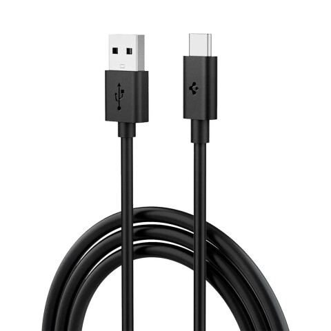 Spigen Cable USb-A a USB-C - Black Spigen Cable USb-A a USB-C - Black