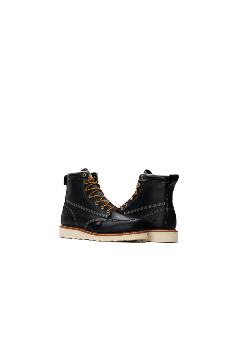 BOTAS AMERICAN HERITAGE – 6″ BLACK MOC TOE – MAXWEAR WEDGE™ BOTAS AMERICAN HERITAGE – 6″ BLACK MOC TOE – MAXWEAR WEDGE™