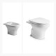 Juego De Inodoro Corto, Tapa Y Bidet, Linea Veneto, Ferrum