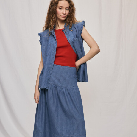 FALDA TAGGY Azul