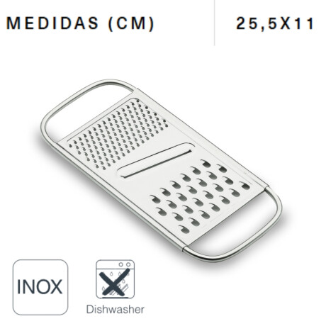Rallador plano 3 usos Rallador plano 3 usos