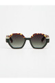 Lentes Tiwi Valette Green Tortoise With Green Lenses