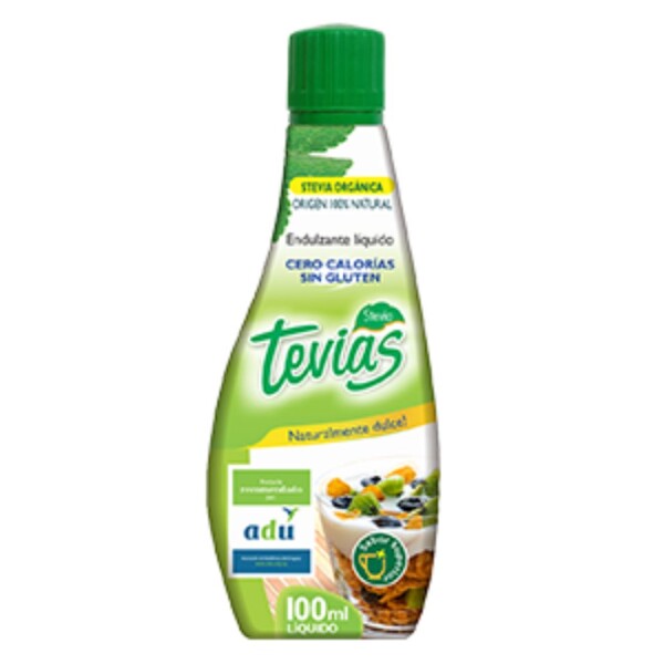 Edulcorante Tevias Stevia Gotas 100ml Edulcorante Tevias Stevia Gotas 100ml